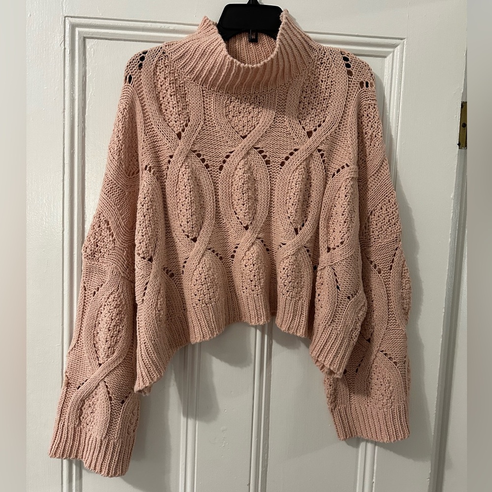 Pink sweater